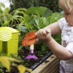 Kids gardening tips help